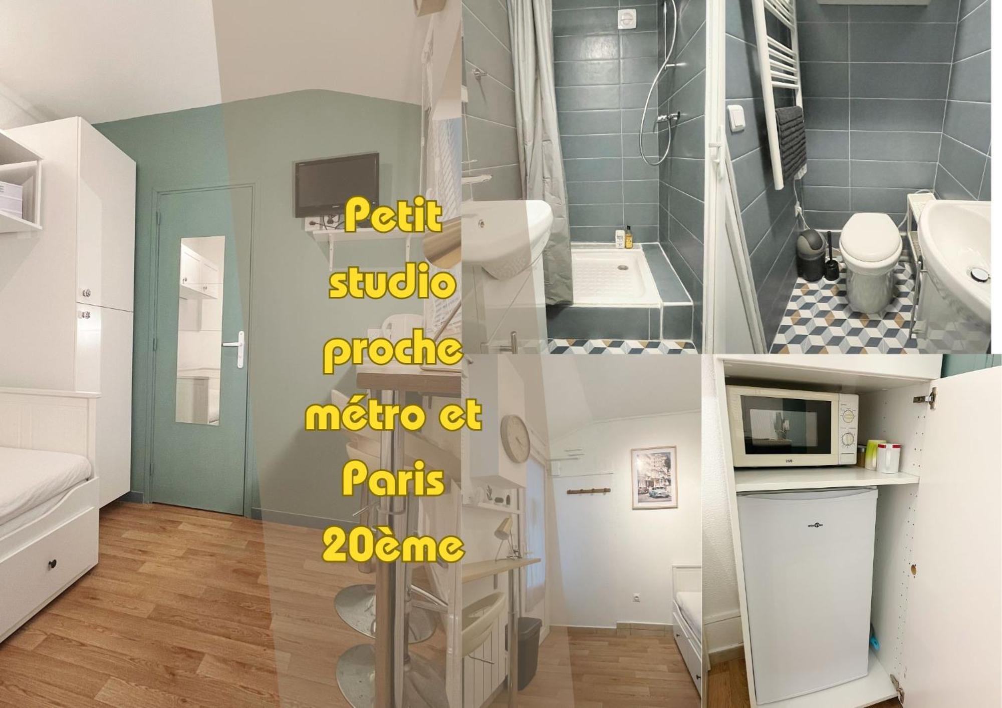 #1 Petit Studio Pres Du Metro L9 Баньоле Екстериор снимка